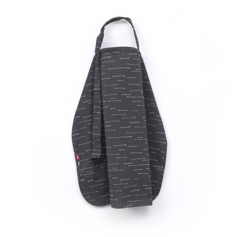 SIMPLY GOOD Nursing Cover Trendy - White Lines/Grey